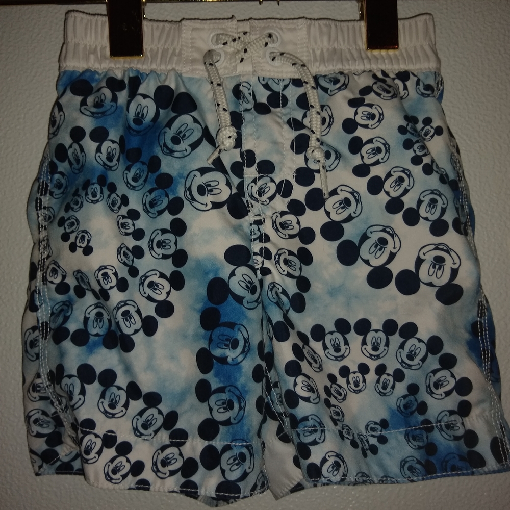 Disney White Mesh Lined Shorts